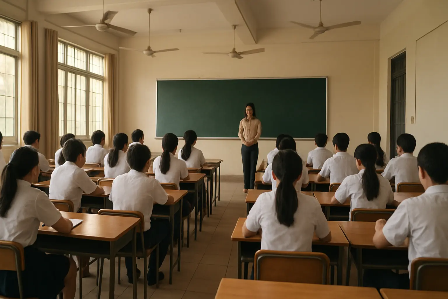 35,56 học sinh một lớp nhưng 22,70 học sinh một giáo viên: hai tỷ lệ hay bị dùng nhầm (số liệu 2024)